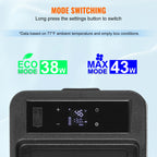 SucceBuy 8L Car Refrigerator , 
Car Armrest  Single Zone Freezer
 -4℉-68℉ Adjustable Range 12/24V DC and Cooler