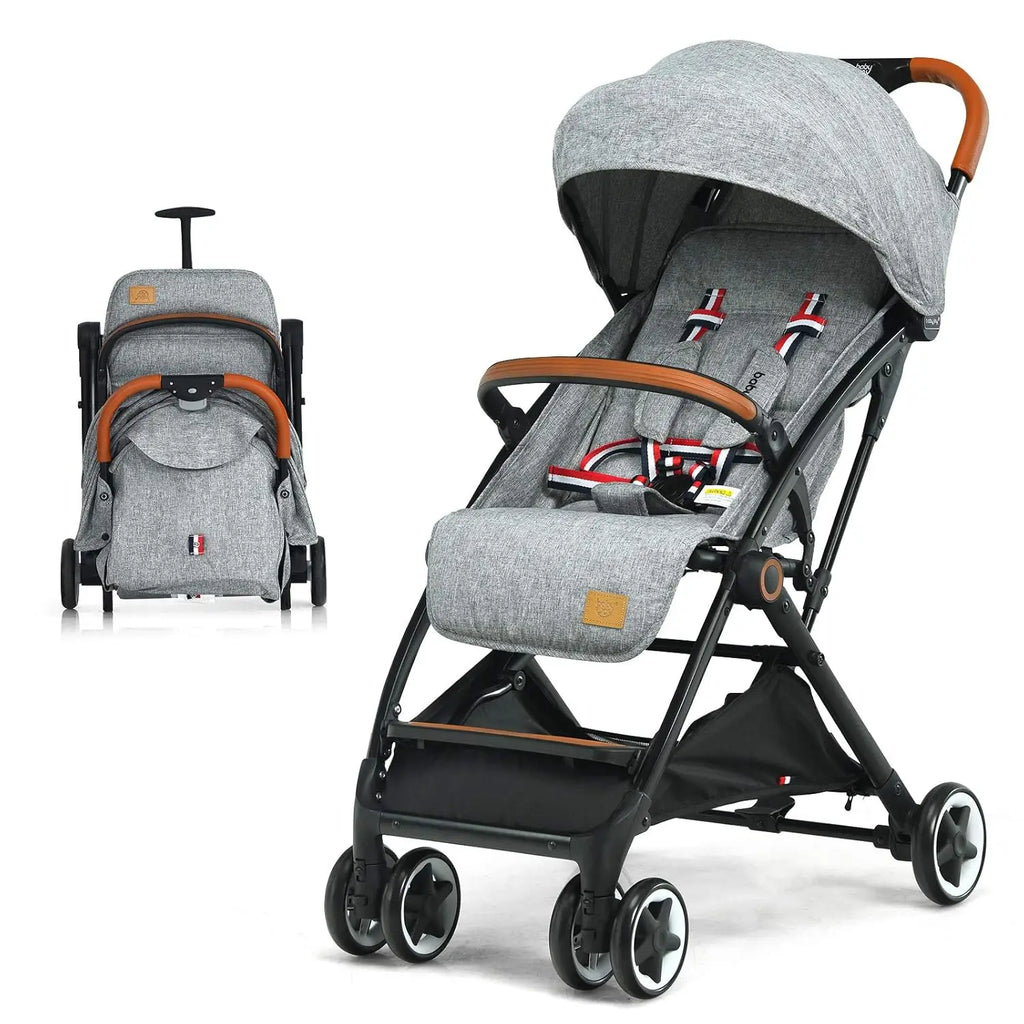 Lightweight Baby ,infant toddler Stroller, 
Compact Travel for Airplane,
 w/ 5-Point Harness, Adjustable Backrest