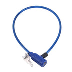 Bicycle Lock Exquisite Steel Cable. anti-theft With 2 Keys