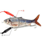 Robotic Fishing Lure USB Rechargeable Self Swimming  Smart Lure Automatic