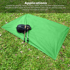 Camping Mat,   Outdoor , Lightweight Multi-functional.
For activities like: Backpacking,  Moisture-proof
 Canopy Pad Tarp Army Green M