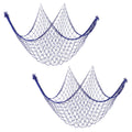 Fishing Net "Decor", 2 Pack 80" x 40" Mediterranean Style
Photographing "Decoration"  Natural Party Accessory for Home