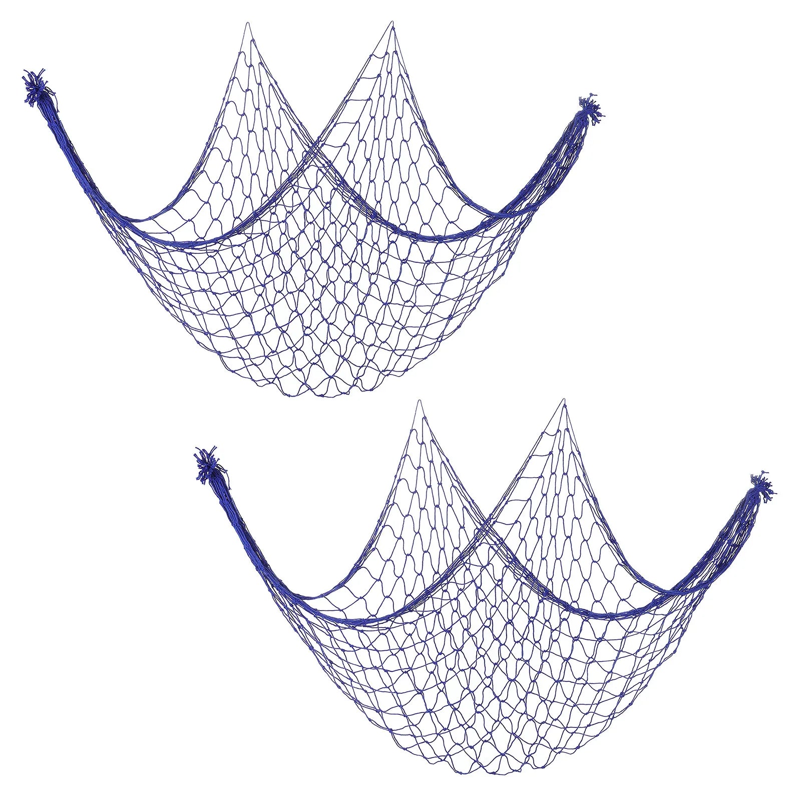 Fishing Net "Decor", 2 Pack 80" x 40" Mediterranean Style
Photographing "Decoration"  Natural Party Accessory for Home