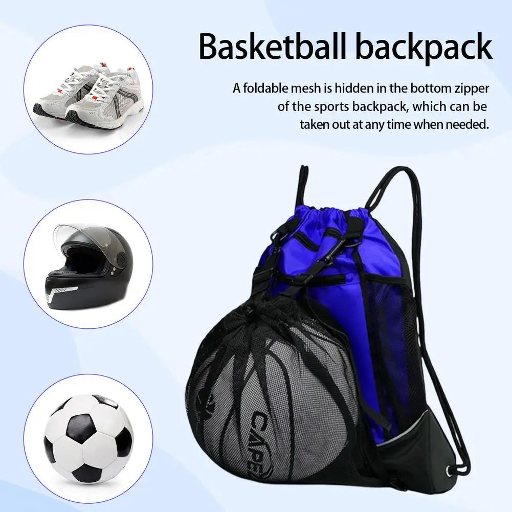 Portable Sport Ball Bag Basketball, Football ,Volleyball , Storage Backpack Bag