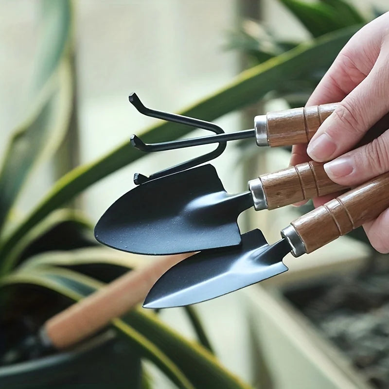 3pcs/set, Garden Tool Set Rake Tip 
Shovel Large Gardening
Mini Succulent Plant Loose Soil Flower Shovel