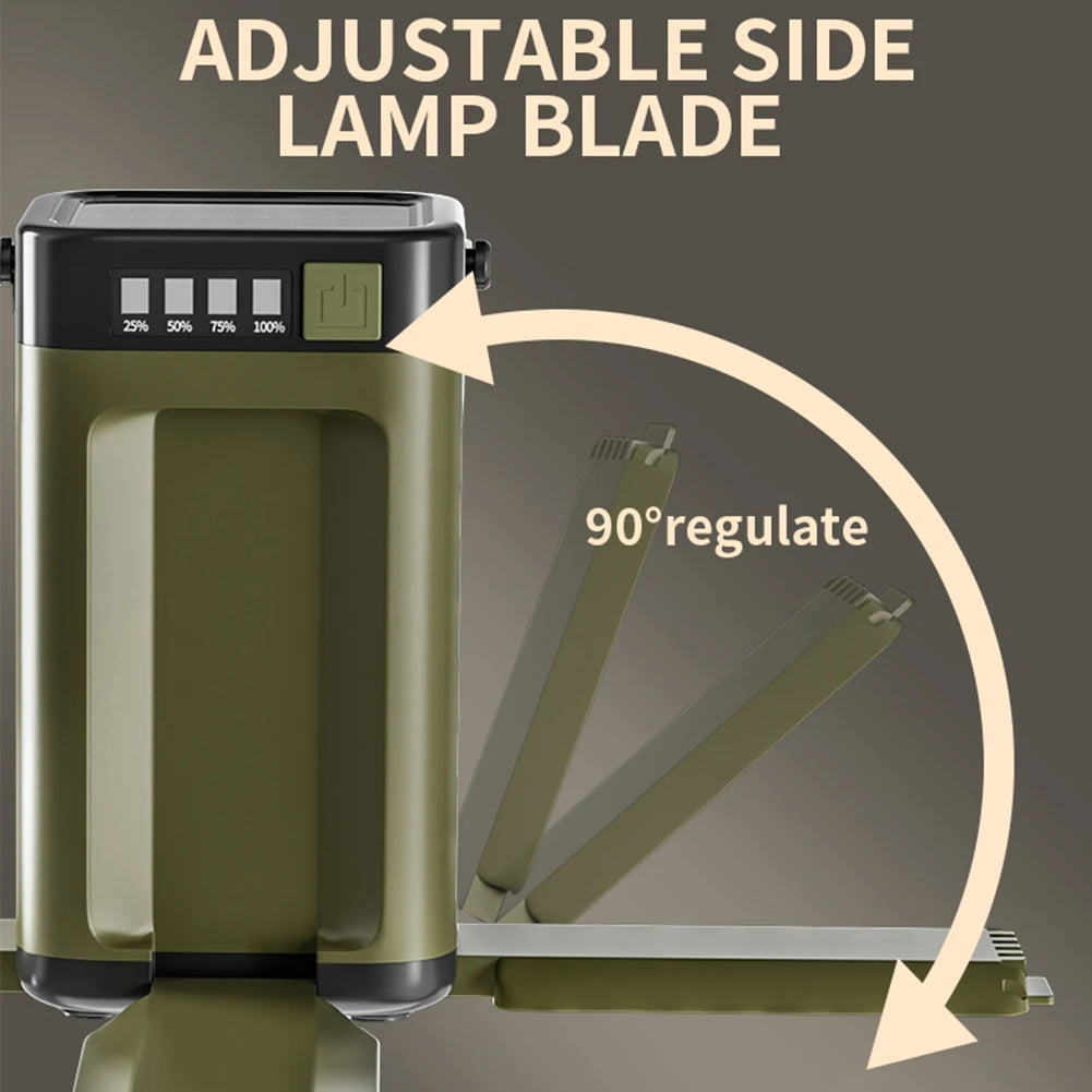 Rechargeable Lantern , Power Bank Solar.   
Camping , Portable,
Flashlight ,LED Tent Light for Camping ,  Hiking  , Fishing