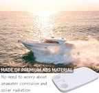 Removable Boat Table, 34X18 inch Rectangular Pontoon Marine,  
RV Top, Phone Holder,  ABS Waterproof and Anti-Aging