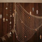 Fishing Net "Decor", 2 Pack 80" x 40" Mediterranean Style
Photographing "Decoration"  Natural Party Accessory for Home