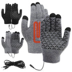Winter Electric Heated Touch Screen Gloves 
for Outdoor Activities 
like Skiing ,Riding ,Camping and Mountaineering