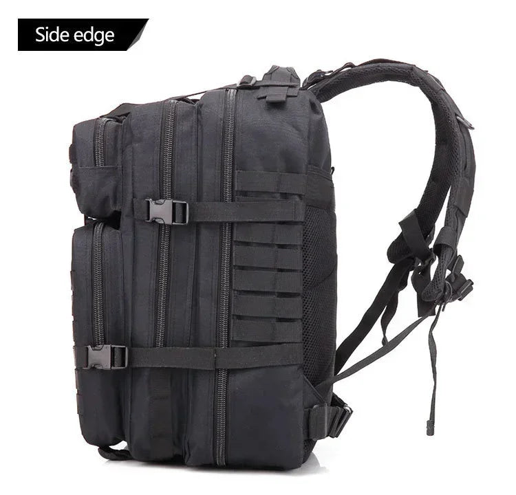 45L Man Tactical Backpacks Traveling  Outdoor 3P School Pack EDC Molle Pack