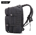 45L Man Tactical Backpacks Traveling  Outdoor 3P School Pack EDC Molle Pack