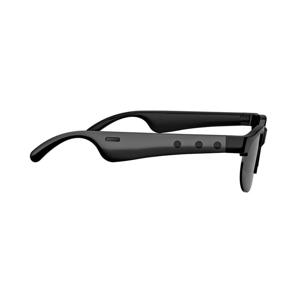 AI Intelligent Translation Glasses Bluetooth-Compatible 5.4 Smart Glasses Support 144 Languages Music Sunglasses for Men & Women