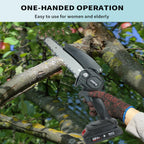 Brushless Rechargeable Lithium electric saw, outdoor -- wireless ,
small saw  logging single hand saw, pruning