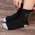 5/10 pairs Breathable Men's Basketball Crew Socks
 for Spring and Fall
 Sweat Absorption Deodorant Sports Stockings