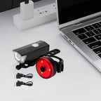 Bike Tail & Headlight           Rear Light Rechargeable 
Front Light 3 Modes           LED Riding Warning Light for Outdoor Cycling