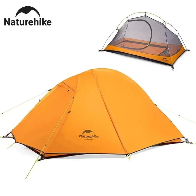 Naturehike Cycling Tent 20D Single Person 
Ultralight  Camping , Climbing , Backpack , Sun Shelter
Portable Waterproof Tent