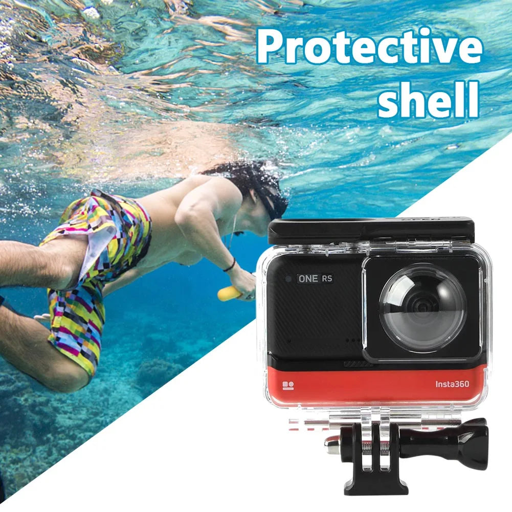 Waterproof Box Protective Shell Cover Portable Camera for Insta360 ONE RS Panoramic