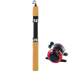 Ice Fishing Rod With Reel Mini Telescopic
60 80 100CM Carbon. for  River ,Shrimp , Carp Fishing Pole