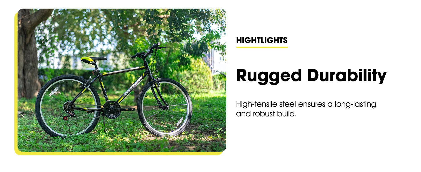 Hiland 24 26 inch Mountain Bike for Men Women, 21 Speeds 
High-Carbon Steel Frame, Sport Cycling MTB Bicycle for Adult