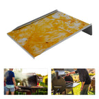 Stainless Steel Grill Drip Pan Tray with 6 Liners - Fits Most BBQs, Easy Clean, Prevents Flare-Ups (20x16x4in)