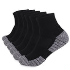 6 pairs Outdoor sports socks 
Thickened towel bottomed hiking 
 Sweat-absorbing short tube sports running Men / women