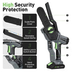 6-Inch Mini Chainsaw Powerful 
Cordless ---Rechargeable,,    Handheld Small Electric Saw 
Pruning Garden Tool ,  Tree Wood Cutting Power Tool