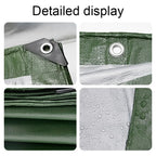 Multi Purpose Tarp Cover Waterproof Tarpaulin Sunscreen Multipurpose Protective Cover 6x10/10x13/13x16 Feet Heavy Duty Tarp