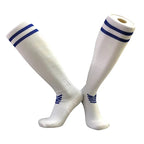 Socks Nylon-- Soccer Adult/  Kids  Towel  Bottom Breathable
 Knee High Training Long Stocking Sports Practical Mesh