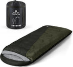 0 Degree XXL Winter Sleeping Bags for Adults Cold Weather,Camping Sleeping Bag for Kids with Compression Sack,4 Season Camping