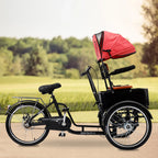 Artudatech 20 inches Pet Dog Cart . 
Shopping Three Wheel Tricycle with Sunshade