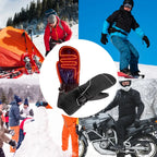 Winter Gloves 3M Cotton Heating Hand Warmer 
Electric Thermal Gloves
Waterproof--  Snowboard , Cycling , Motorcycle,  Bicycle and Ski Outdoor