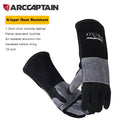 ARCCAPTAIN 16inch Welding Gloves Multifunctional 
Heat Resistant Mig/Stick/Tig Welder