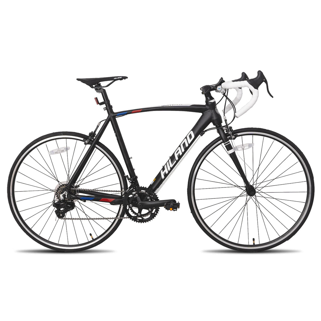 Hiland 700c road bike, 14 speeds, lightweight aluminum frame, racing bike, for men and women
