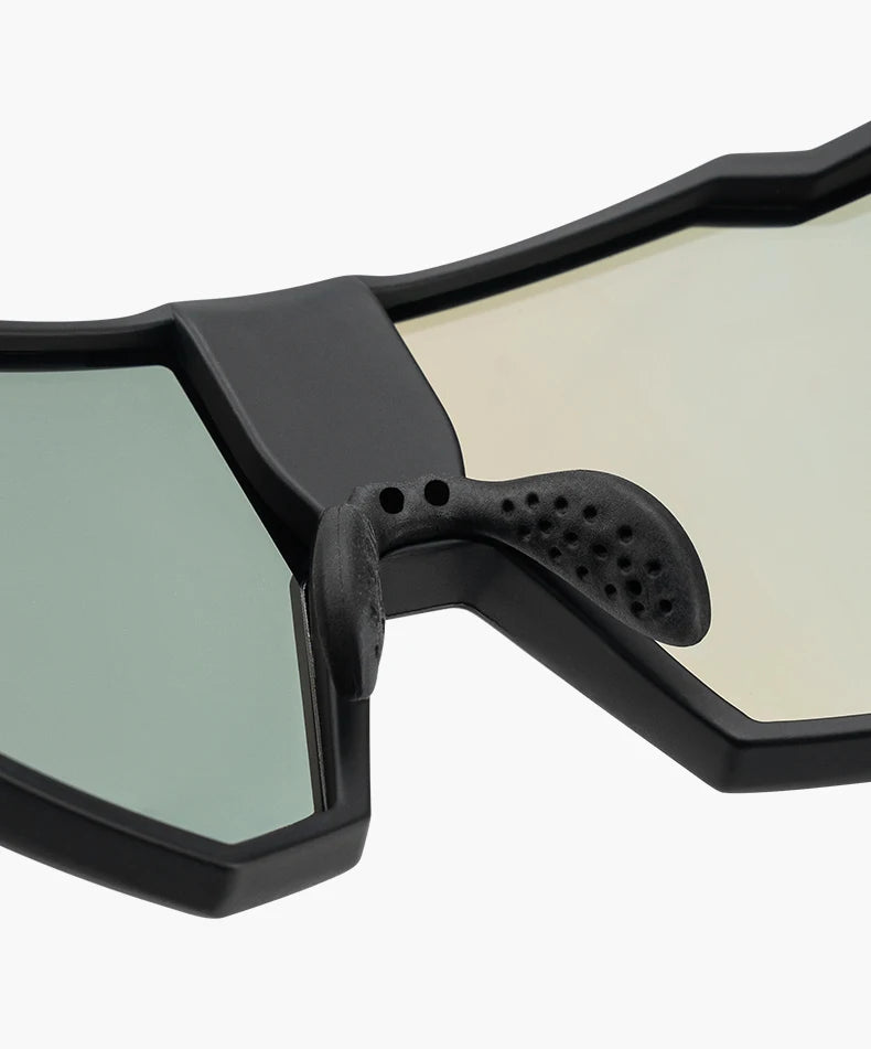 ROCKBROS Smart LCD Photochromic Glasses Cycling Polarized Glasses UV400 Electronic Rapid Color Change Sports Bicycle Goggles
