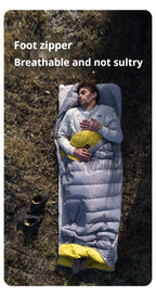 Naturehike Outdoor Down Sleeping Bag Duck Down 
Winter Ultralight Camping Portable Warm Envelope 650FP Adult