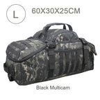 40L 60L 80L Waterproof Travel Bags Large Capacity  Men Duffel Bag