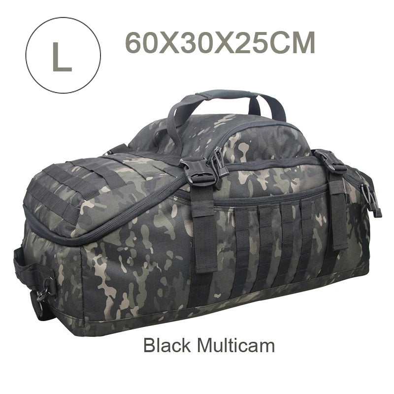 40L 60L 80L Waterproof Travel Bags Large Capacity  Men Duffel Bag