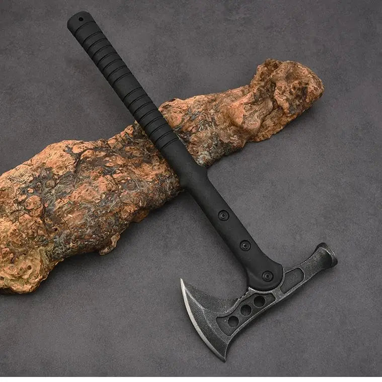 An outdoor tool.  Demon Axe, , 
Hack Axe, Camping Multipurpose Axe, suitable for lumberjacks, a must for outdoor work