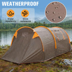 Oxford 2-Person Bikepacking Tent 
Windproof-- Lightweight-- Rainproof Waterproof
 Motorcycle Tent for Camping Hiking Cycling