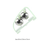 20-1PCS Fish Bite Alarm ,
Twin Spiral Bells,
 Fishing Indicator Bait Alarm. Outdoor Night Fishing Alarm Bell