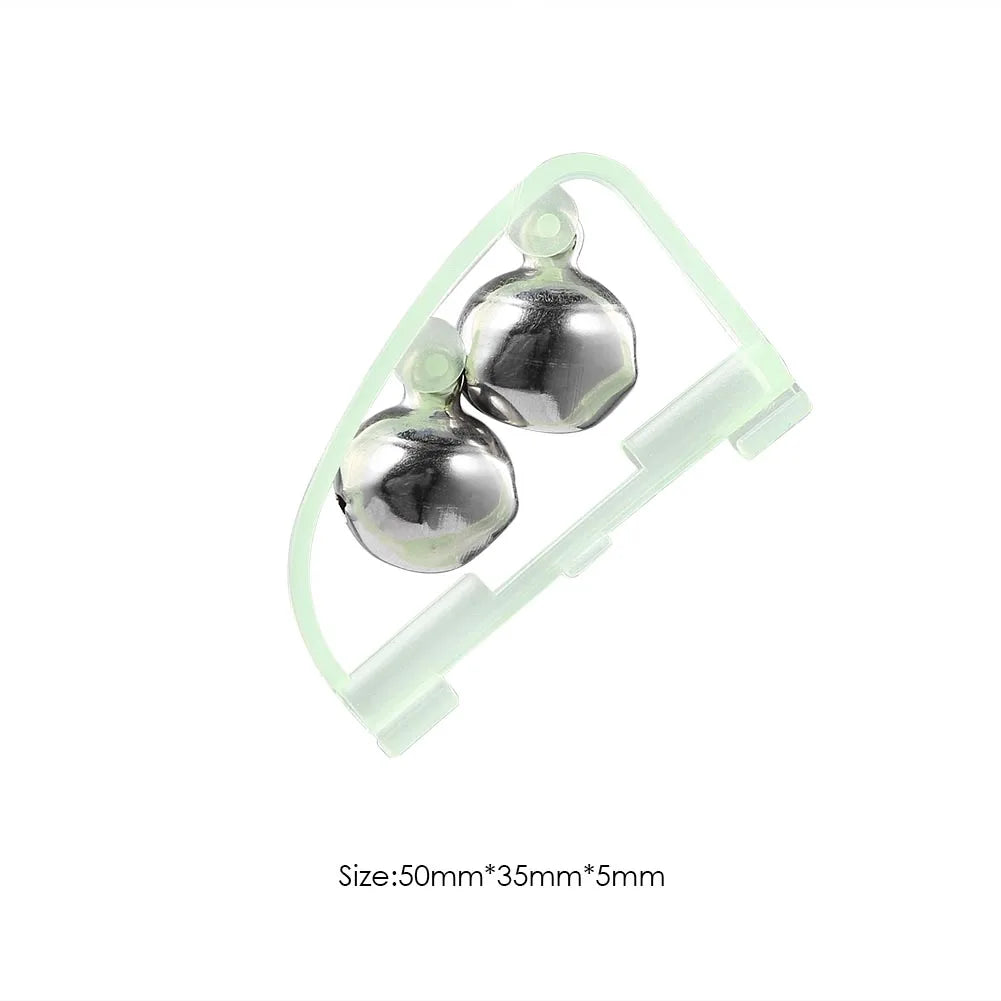 20-1PCS Fish Bite Alarm ,
Twin Spiral Bells,
 Fishing Indicator Bait Alarm. Outdoor Night Fishing Alarm Bell