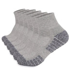 6 pairs Outdoor sports socks 
Thickened towel bottomed hiking 
 Sweat-absorbing short tube sports running Men / women