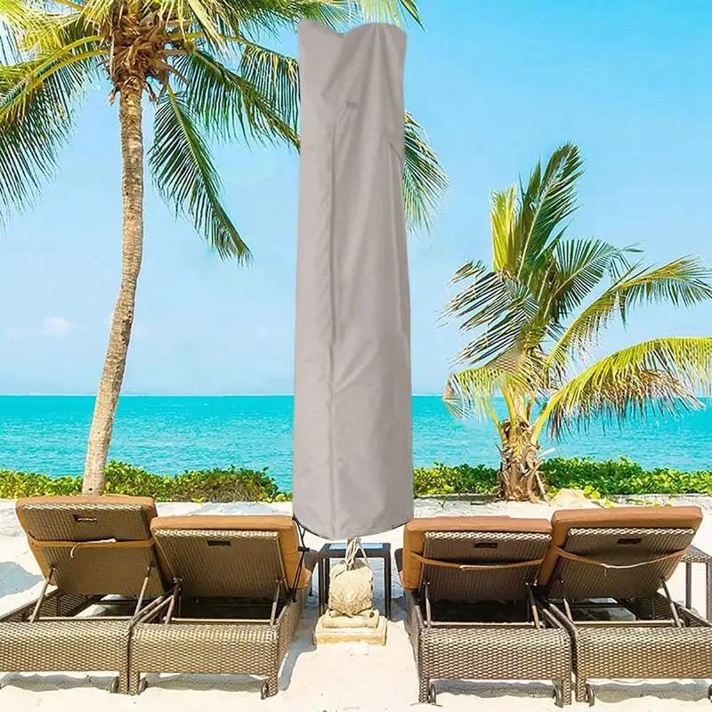 Umbrella Cover Patio Waterproof Market Parasol Cover With Zipper For 7-13ft Outdoor Cantilever Offset Outdoor Umbrellas Cover