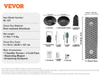 VEVOR 50" 12" Complete Sluice Box Gold Panning Kit Aluminum Alloy Gold Mining Equipment 23/16 PCS Gold Prospecting Kit