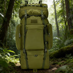 110L Large Capacity Outdoor Backpack Sports Travel  Frame Hiking Bag