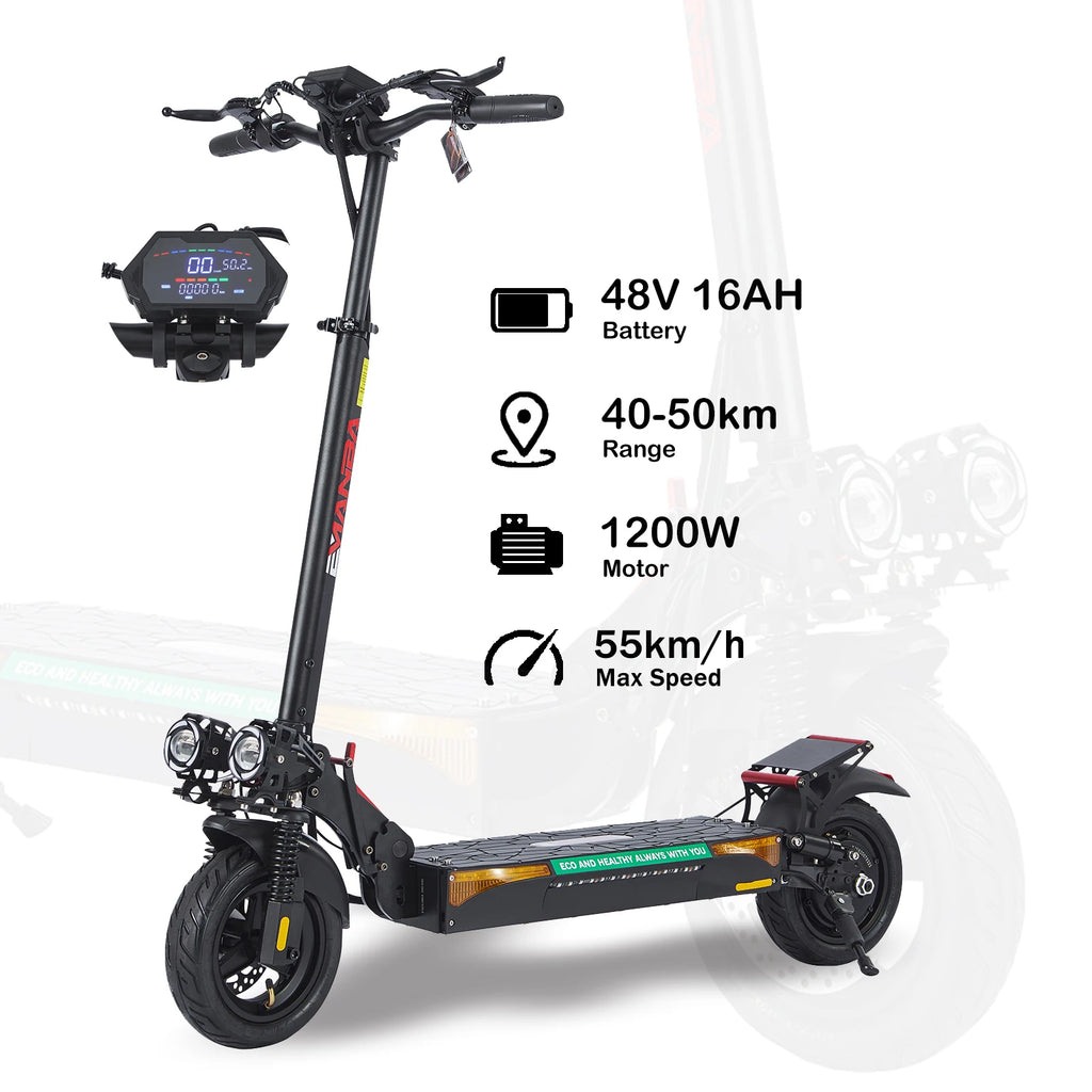 EU US USA Warehouse Foldable 2 Wheel Portable Mobility Electric Scooter 800w For Adult