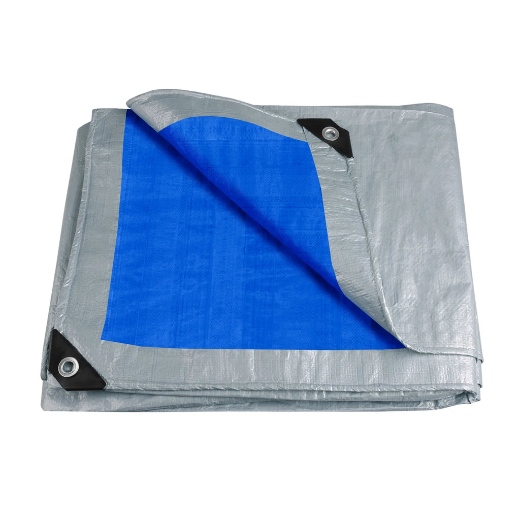 2/3/4/5M Waterproof Tarp Cover Thickened Heavy Duty Protective Cover Multipurpose Camping Tarpaulin for Emergency Rain Shelters