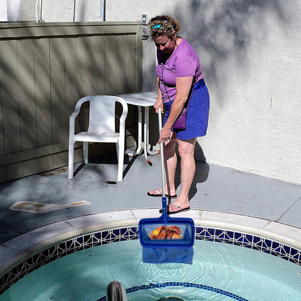 Swimming Pool Cleaning Net Large Capacity 
Rubbish Cleaning Rake for Leaf Skim for  Finest Debris