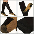 16 pairs copper compression socks
for men and women  
for running, traveling for nurses and pregnant women mid-calf design