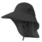 Summer 12CM Large Brim Sun Hat . 
Men Women Breathable Fishing Cap
Sun UV Protection Mesh Fisherman Hiking, Beach
